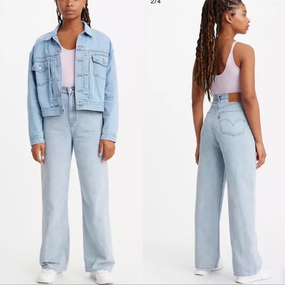 Levi’s High Loose Cottonized Hemp Jeans NWT